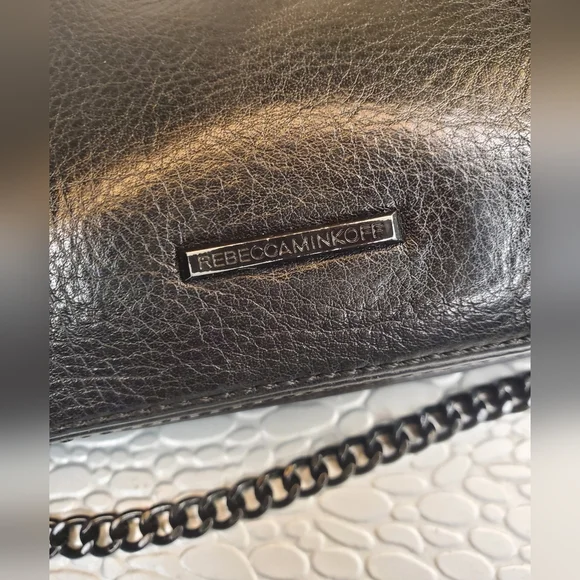 Rebecca MinkoffBlack Quilted Purse Leather Women's Bag